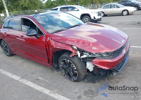 2021 Kia K5 Gt-Line из США, поврежденный, VIN 5XXG64J24MG054667